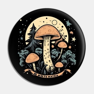 Mushroom hunting under the changing moon Pin