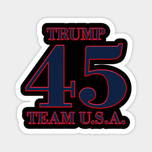 Trump! Team USA! Magnet