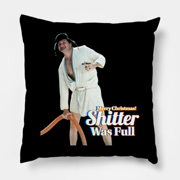 Merry Christmas Shitter's Full Pillow by ZONA EVOLUTION