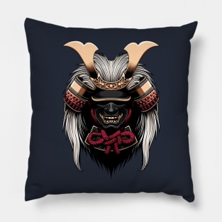 Lion Samurai Pillow