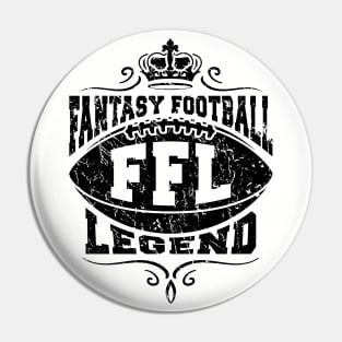 Fantasy Football Legend FFL Pin