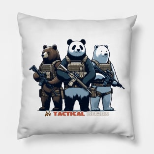 We Tactical Bears Pillow