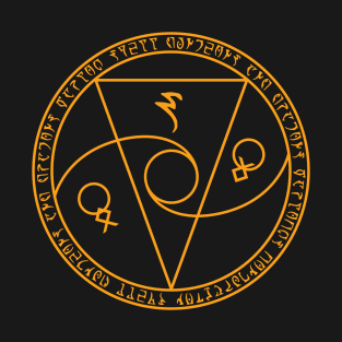 Runic School of Conjuration (No Text) T-Shirt