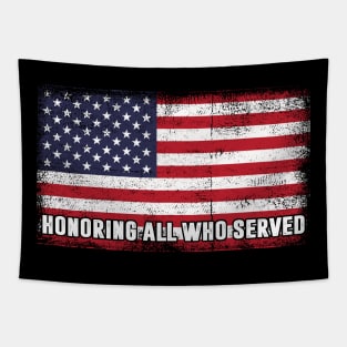 Patriotic USA Memorial Day Family Men Women Boys & Girls Tapestry