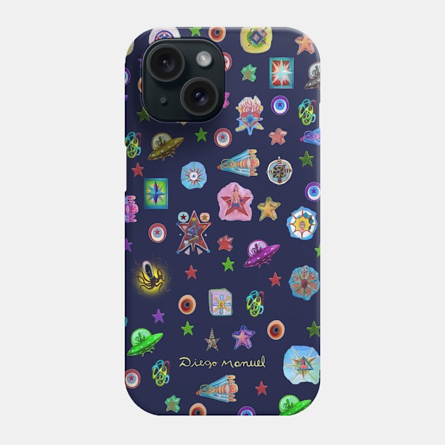 the space 1j Phone Case by diegomanuel