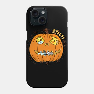 Halloween Cockatiel Parrot Pumpkin Phone Case