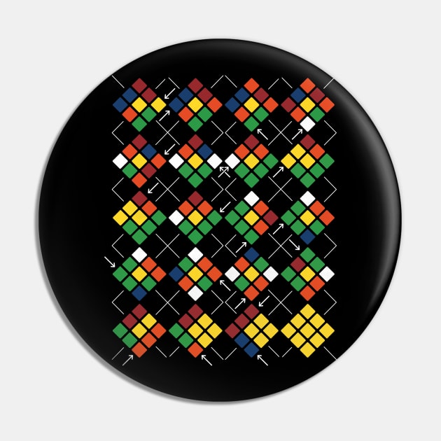 Rubiks Clues Argyle Pin by Piercek25