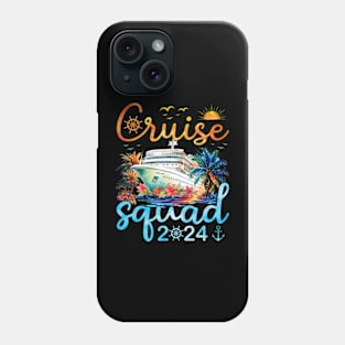 Cruise Squad 2024 Family Group Matching Cruising Vacation Phone Case