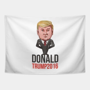 Trump 2016 President Republican Caricature Tapestry
