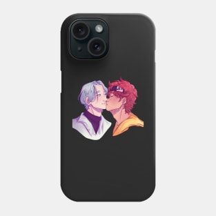 Reki and Langa Kissing <3 Phone Case