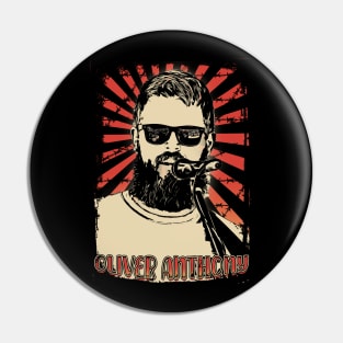 Oliver Anthony Retro Vintage Aesthetic Pin