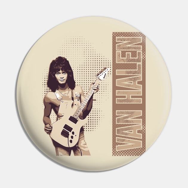 Eddie Van Halen Pin by Degiab