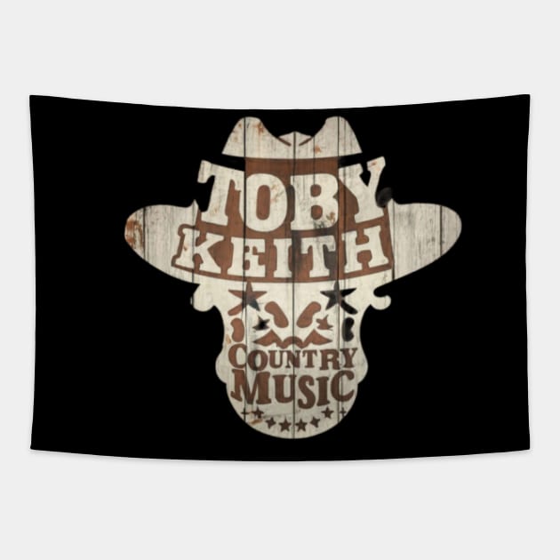 Toby Keith Tapestry by MercurialMerch