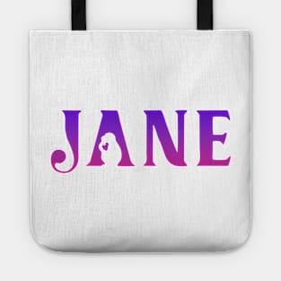 JANE tv series fan works graphic design by ironpalette Tote