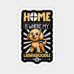 Home is with my Labradoodle Magnet