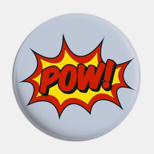 Pow! Comic Effect Pin