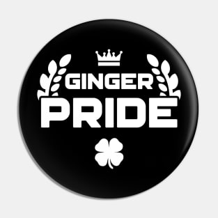 Ginger Pride Irish St Patricks Day Pin