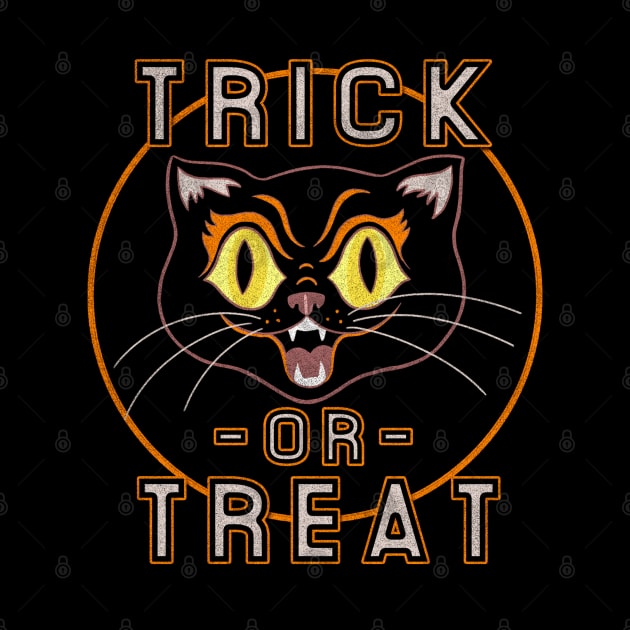 Trick or Treat Cat by LeMae Macabre