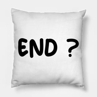 END? Pillow