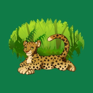 Little Leopard's Forest T-Shirt