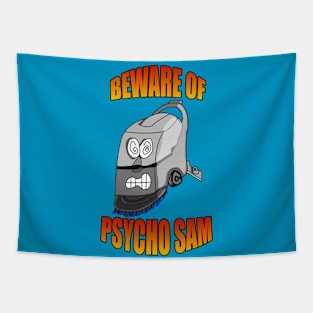 Beware of Psycho Sam Tapestry