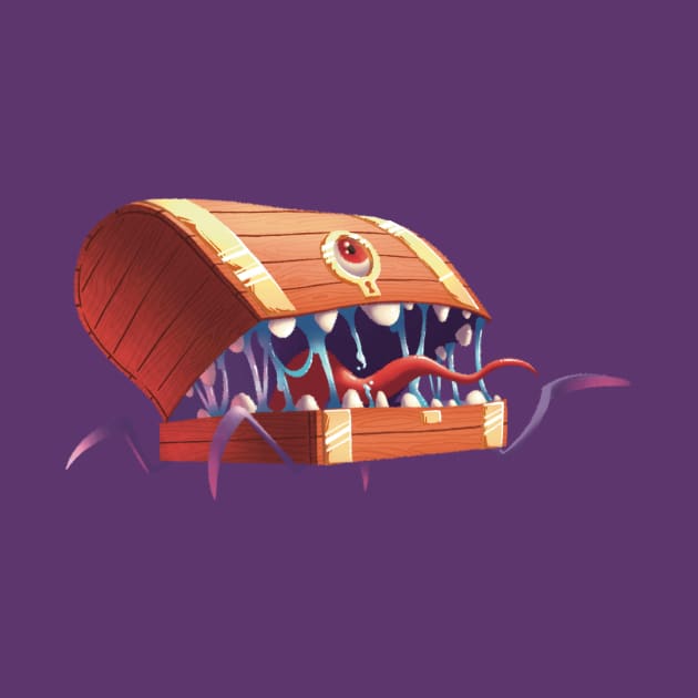 Attack of the chest mimic by kyl_armstrong