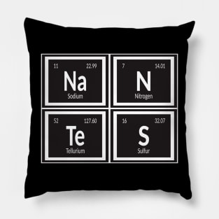 Nantes City | Periodic Table of Elements Pillow