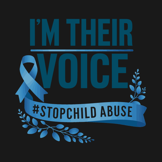 I'm Their Voice Child Abuse Prevention month awareness by YOUNESS98