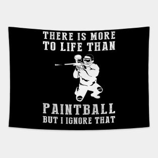 Paintball Ignorance T-Shirt Tapestry