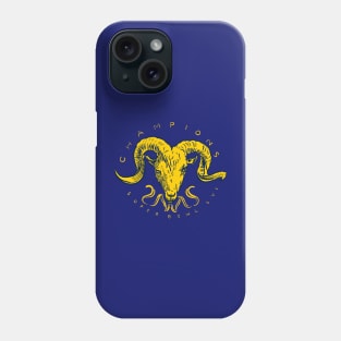 Los Angeles Raaaams 14 champions Phone Case