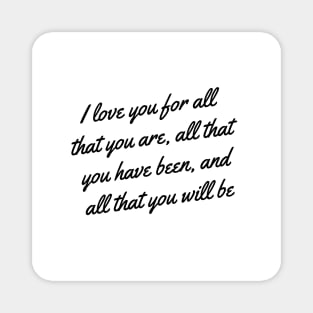 love quotes for her Magnet