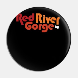 Red River Gorge Kentucky Pin