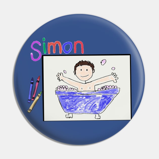 Simon's Drawring Pin by FanboyMuseum