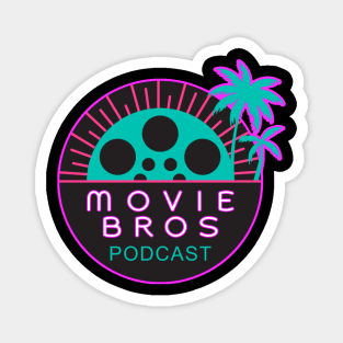 Movie Bros Podcast Crest logo Magnet