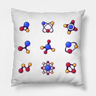 Molecules Collection Pillow