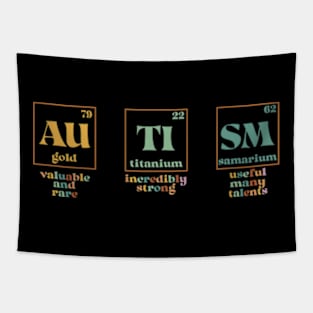 Autism Periodic Table Tapestry