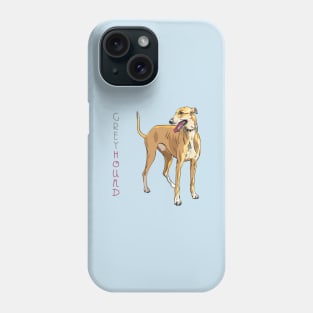 Dog breed Greyhound Phone Case