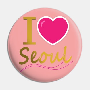 I love Seoul Pin