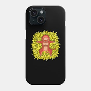 Monkey and Lots of bananas Phone Case