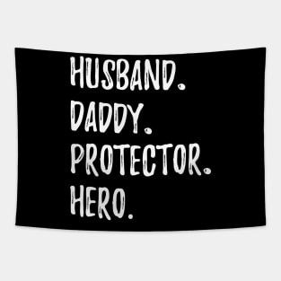 Husband daddy protector hero Tapestry