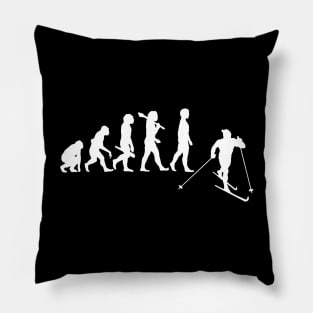 Cross Country Ski - Evolution Of A Nordic Skier Pillow