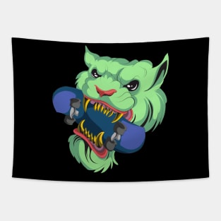 monster skater Tapestry