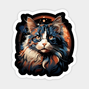 Patriotic Ragdoll Magnet