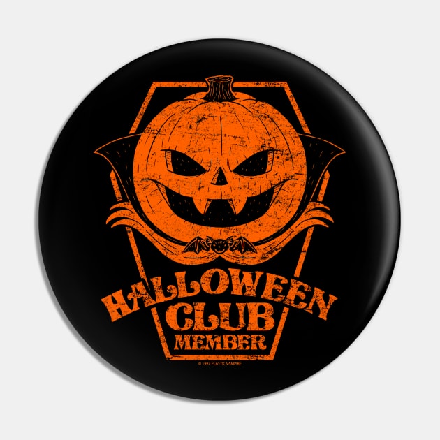 Halloween Club Member Pin by chrisraimoart