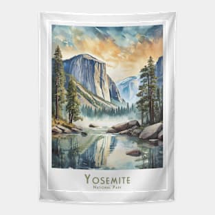 Majestic Yosemite National Park in California Tapestry