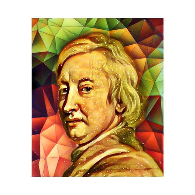 John Dryden Snow Portrait | John Dryden Artwork 15 by JustLit