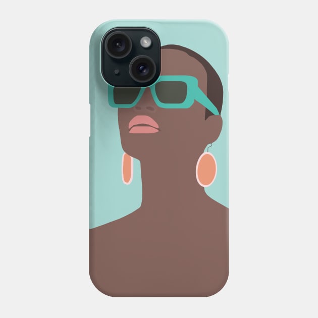 Summer Queen #illustration #digitalart Phone Case by NJORDUR