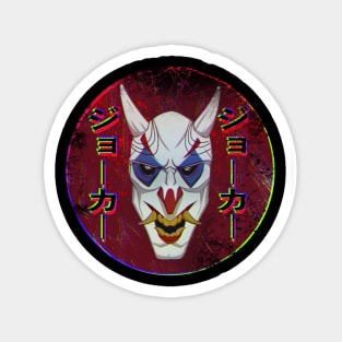 Joker oni mask Magnet