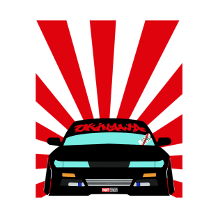 S13 Silvia Nissan Drift King JDM Okinawa Rising Sun Fast X T-Shirt