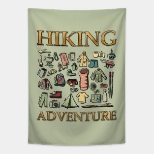 Hiking Adventure Tapestry